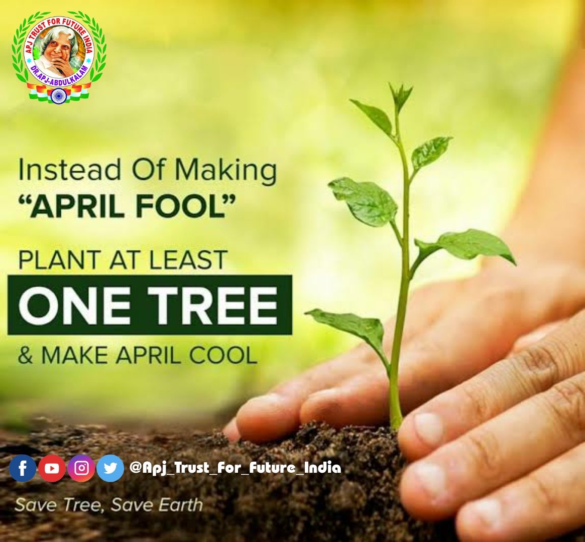 Apjfutureindia's tweet photo. *🌱மரம் வளர்ப்போம் மழை பெறுவோம்🌎*
*SAVE TREES SAVE PLANT🤝🏻*
April Cool Instead of April Fool 🤝
#savetrees #trees #saveplant #saveearth #saplings #saplings
#sapling #APJTRUST #arcot #nammaarcot #ranipetdistrict #tree
#apjtrustforfutureindia #greenkalam https://t.co/0FaLMyyiID