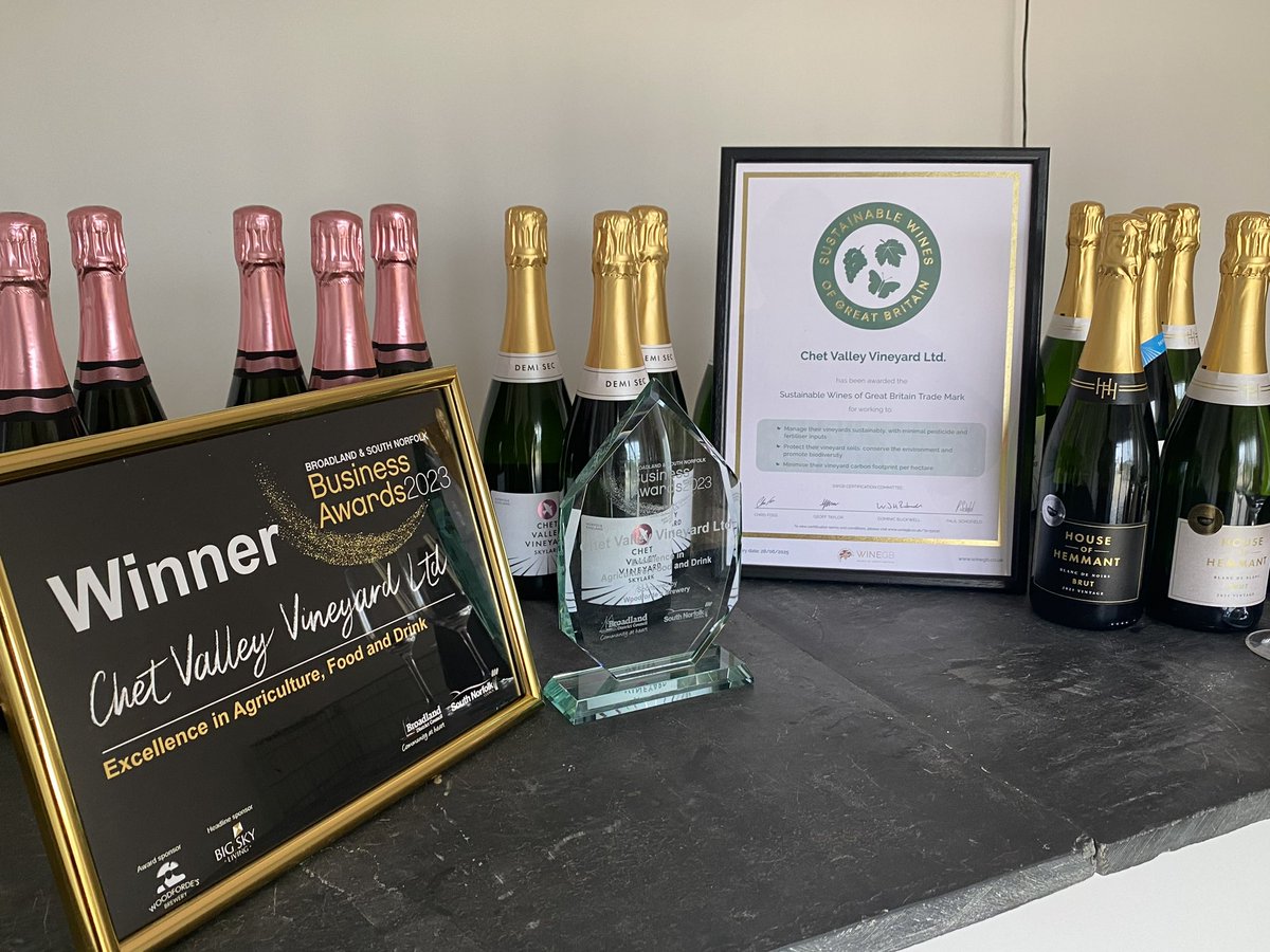 Chet Valley Vineyard tweet media