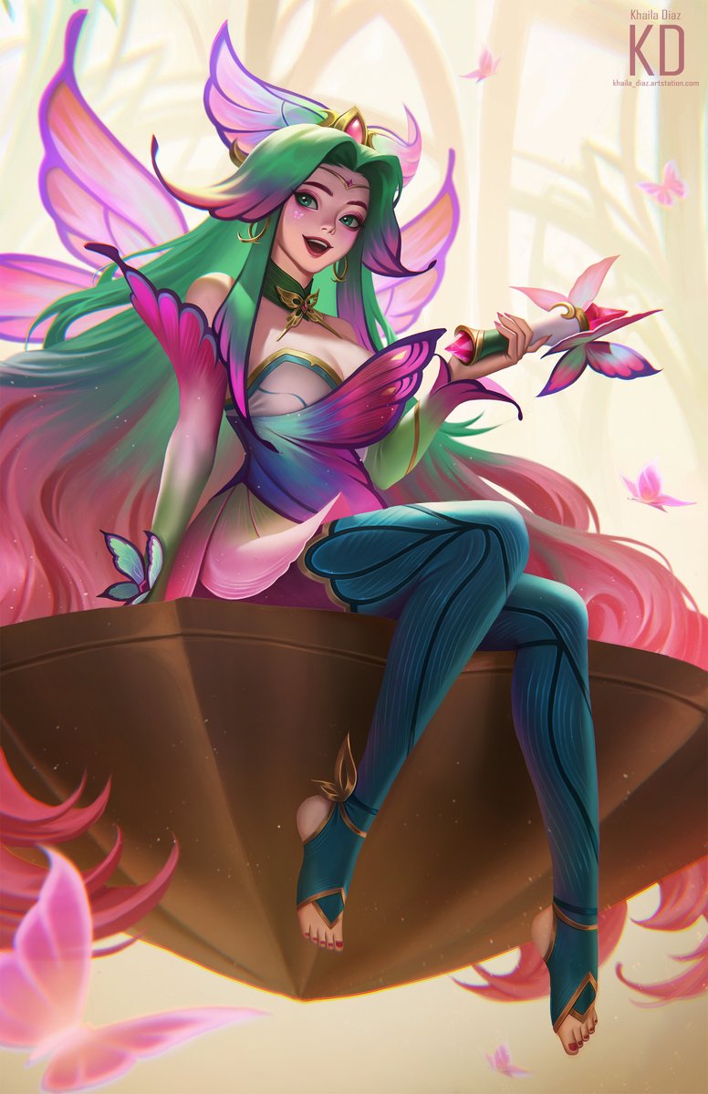 My take on Faerie Court Seraphine! 

#Seraphine #LeagueOfLegends #LeagueOfLegendsFanArt #FaerieCourt