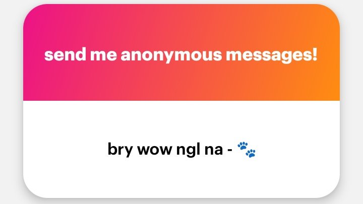 wow gulat ka ba

— ngl.link/enhavil