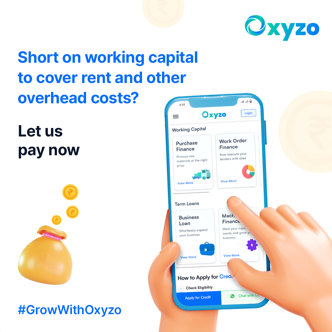 OxyzoFinancial's tweet photo. Working capital finance allows businesses to manage their cash flows and meet their day-to-day financial obligations, including paying rent, electricity bills, and other operational expenses.
.
.
.
#workingcapitalloans #smefinance #lineofcredit #oxyzo https://t.co/gv3CVUQ7T3