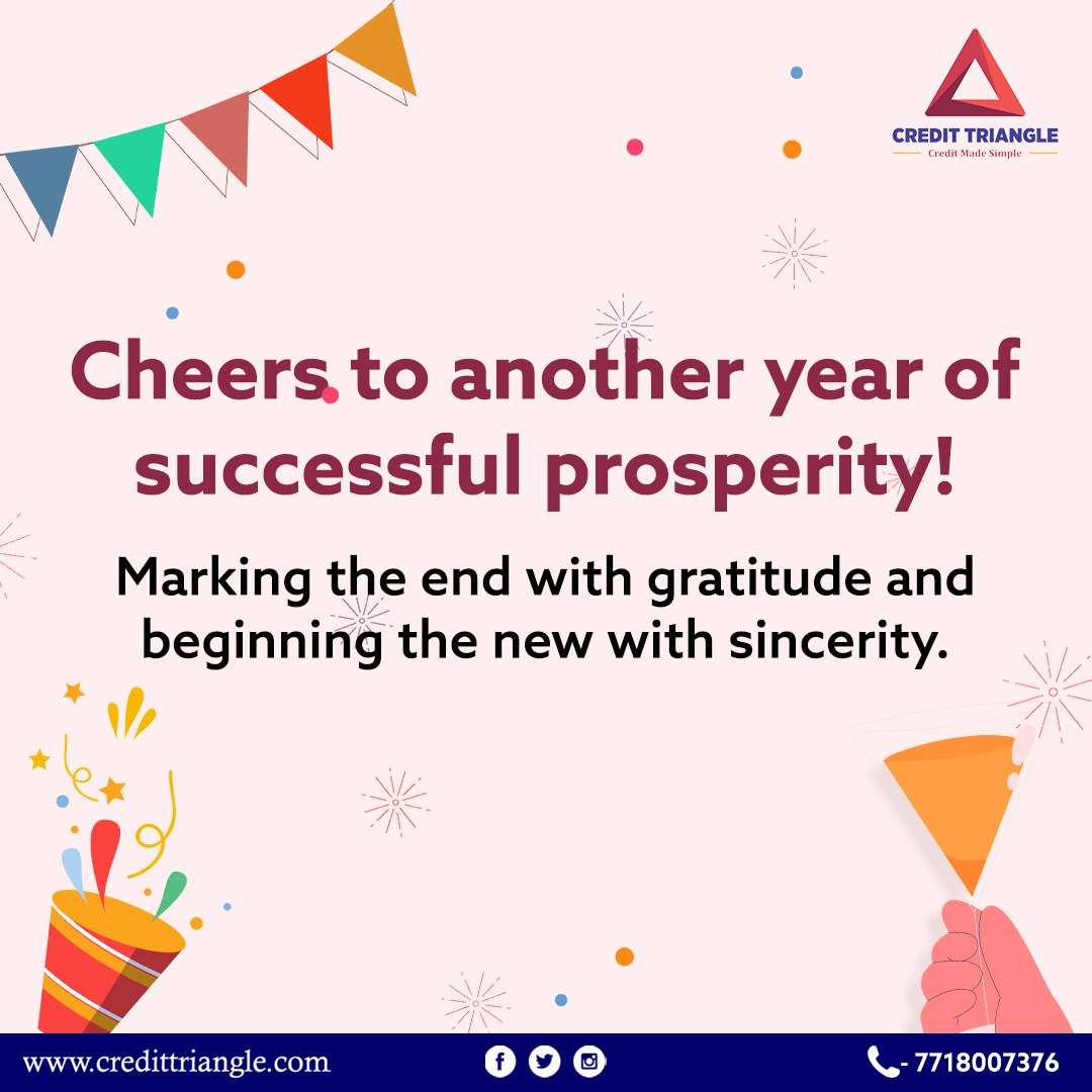 To a good end and a better beginning!
.
.
.
#credittriangle #credit #creditservices #financialyear #newyear #success #business #profit