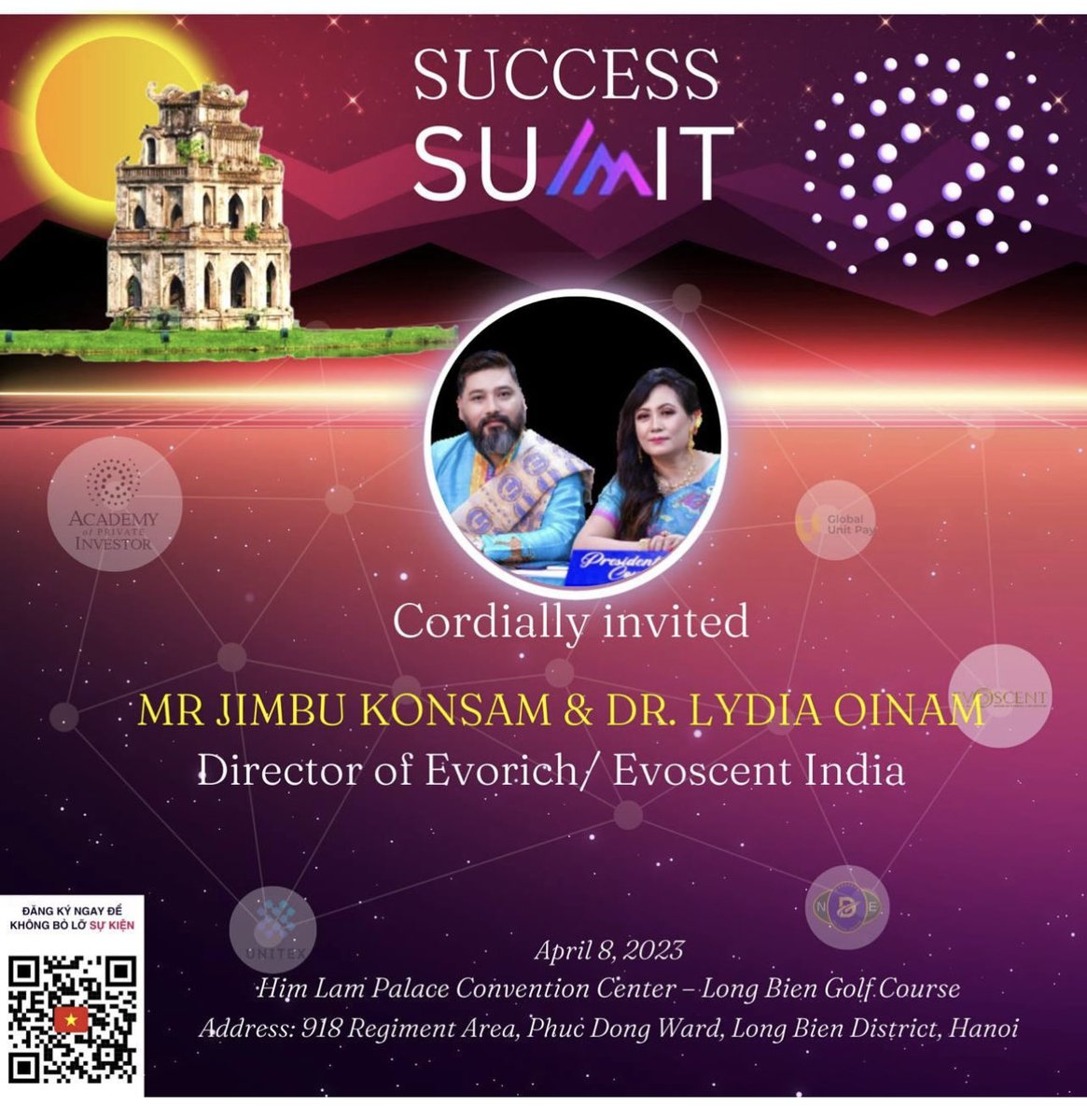 lydiapeacemaker's tweet photo. My Dear Friends, we are inviting U All for our Success Summit at Hanoi,Vietnam on 8th April and at Halong Bay on 9th &amp;10th April 2023. See U All ❤️❤️❤️❤️❤️❤️❤️❤️ https://t.co/XaHl5crhGr