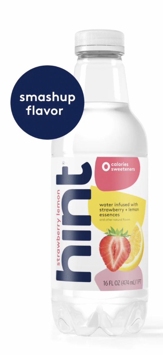 @hint Strawberry Lemon! 🍓🍋💦#MarchDeliciousness