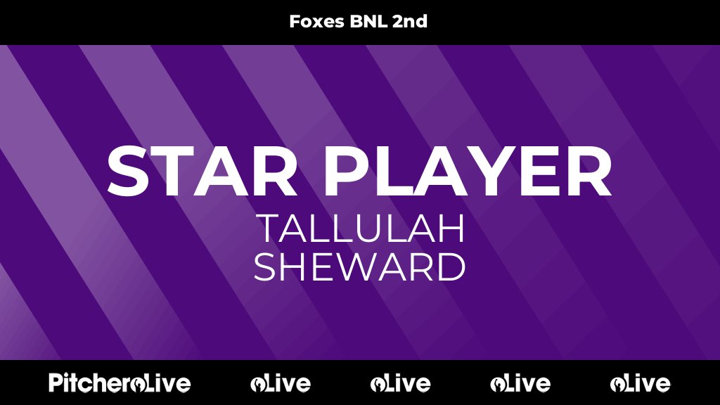 FoxesNetball's tweet image. 0': Tallulah Sheward is awarded star player for Foxes 2
Amazing defence and some fantastic interceptions 🙌🙌🦊🦊
foxesnetballclub.co.uk/teams/263930/m…