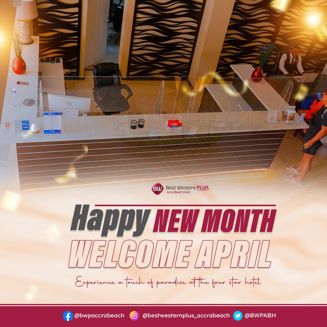 bwpbeachhotel's tweet photo. Happy New Month and welcome to #AprilFoolsDay 

Join us today for the #Easter2023 #PoolParty 

#bw #WakeNBake #TIMELESS #Warning #MaaliAlbum Davido | Nini | Parliament | Lyon | Liverpool | clemento | dumsor | Pizzaman | Cane https://t.co/0JxswvbvJE