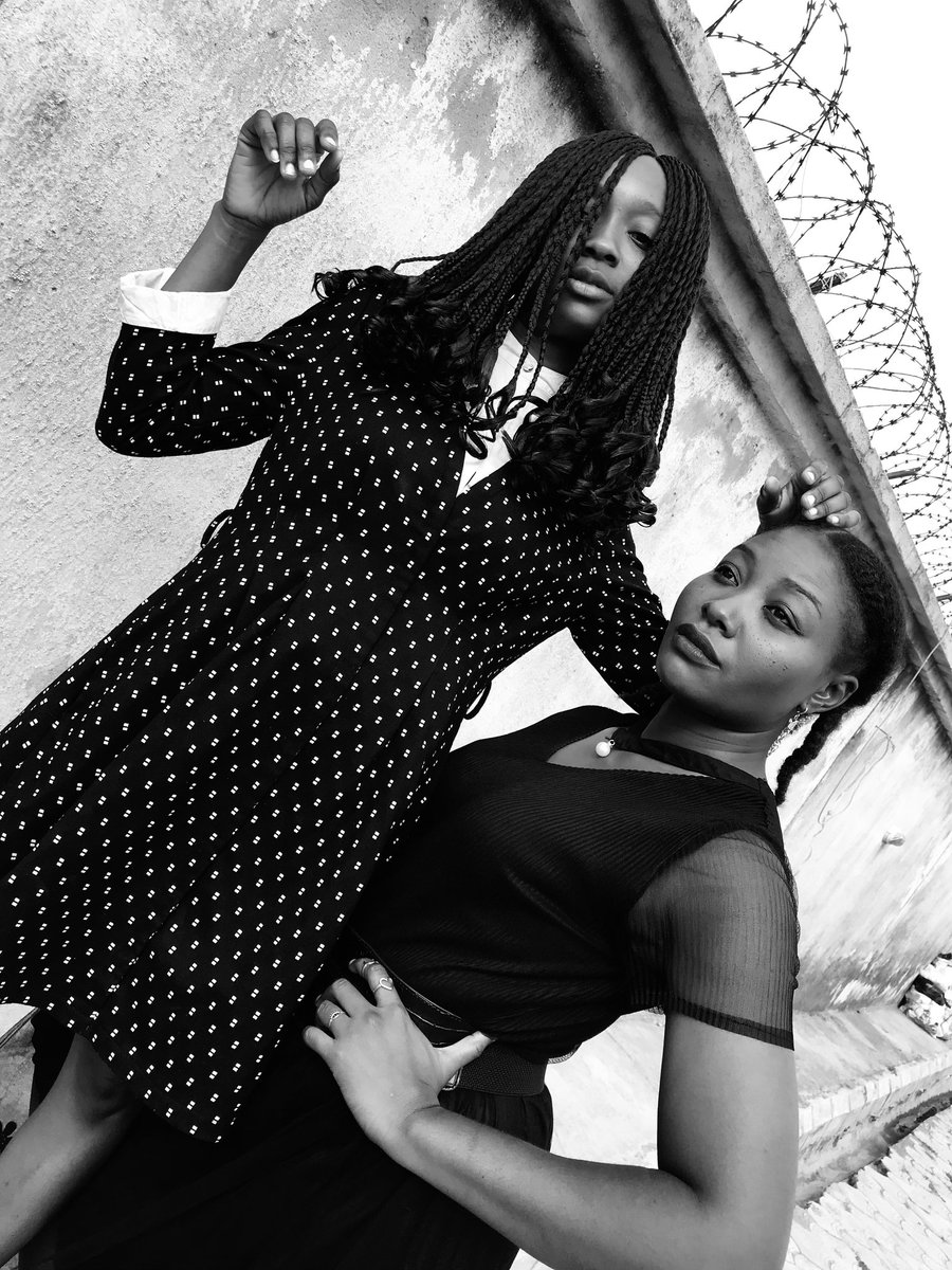 AkpaIlemona's tweet image. I got my sister to take #Wednesday inspired shots with me. Another Wednesday on a Saturday 🥴🥰

#blackgirls #randomshots #nftarti̇st