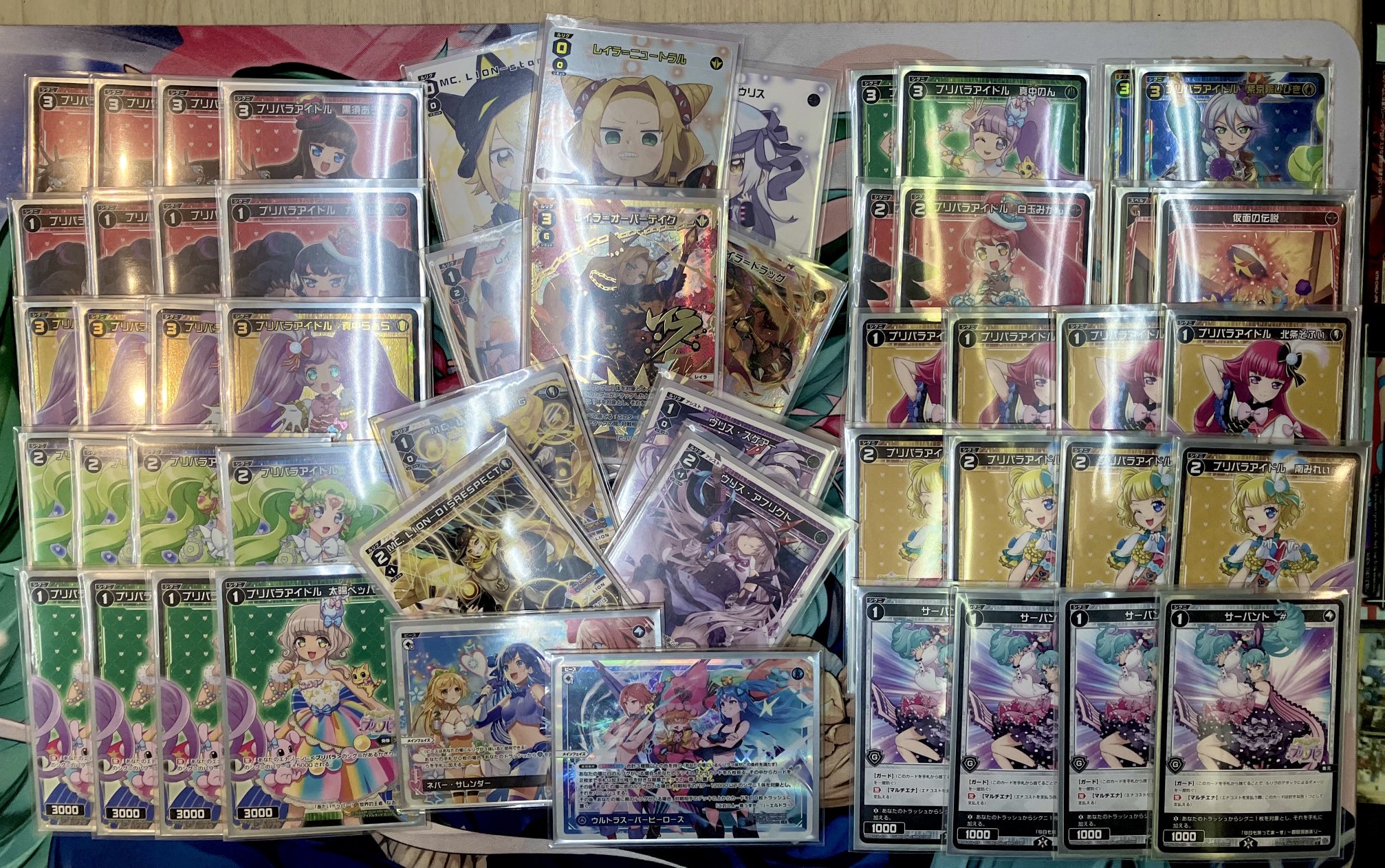 wixoss ウィクロス プリパラ デッキ パーツ - メルカリ
