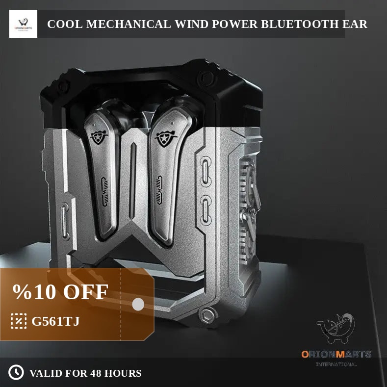 orionmartsintl2's tweet image. Cool Mechanical Wind Power Bluetooth Earplug Headset selling at $57.99 
⏩ bit.ly/3U0xY8c ⏩
#BluetoothHeadset #Earplug #HOTSALES #MechanicalWind Power