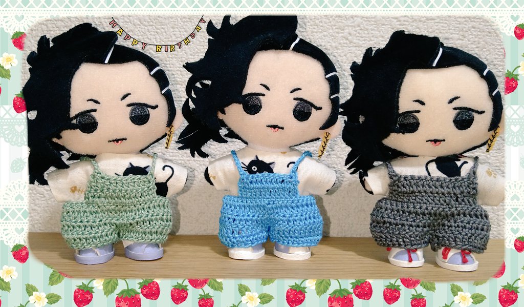 inkk10180401's tweet photo. お誕生日おめでとう、ココぬい達🎂👏
いつも、癒しをありがとう🥲✨
これからも、健やかに育って下さい😊
🈁's『ドーナツ🍩💕💕💕』
　　『好きなだけ、お食べ😁』
#九井一誕生祭2023
#九井一生誕祭2023
#tkrvぬい https://t.co/amFdTLJWpv