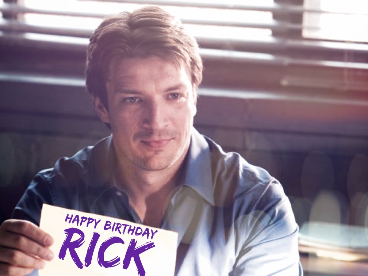 Happy Birthday Rick! #castle