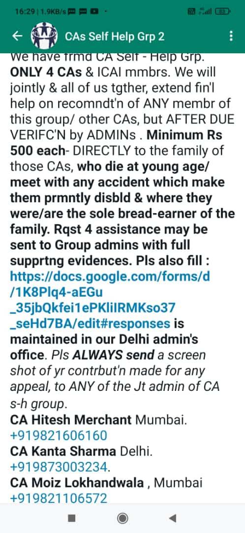 CaHiteshm's tweet photo. To join CA s-h grp, pls send a rqst to CA Hitesh Merchant , Mumbai , w/app to : +91-9821606160, with yr : 1Name, 2City/town, 3.ICAI mem # &amp; https://t.co/1efygWz4uU of passing Final CA exams. https://t.co/GSrrHJ4PjS