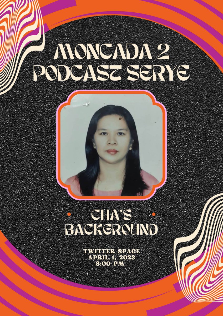 Makibahagi at kilalanin si Maria Elena "Cha" Pampoza kung sino siya bilang organisador ng mga magsasaka at bilang parte ng Moncada 2 ngayong 8pm ng gabi sa Podcast Serye: Sa Pagitan ng Dalamhati at Pag-asa

#SurfaceMoncada2