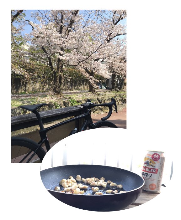 dolphinnose555's tweet photo. 色々あってやっとride復帰♫ #サクライド セーフ♫今後もスキマ時間のエンジョイrideになるかと思いますがやっと乗る時間作れそうなだけで前進です(*^^*)
#ロードバイク #エンジョイ勢 #桜 #お花見 #ナンコツとビール #ベランダキャンプ https://t.co/x4TmW8JIGF