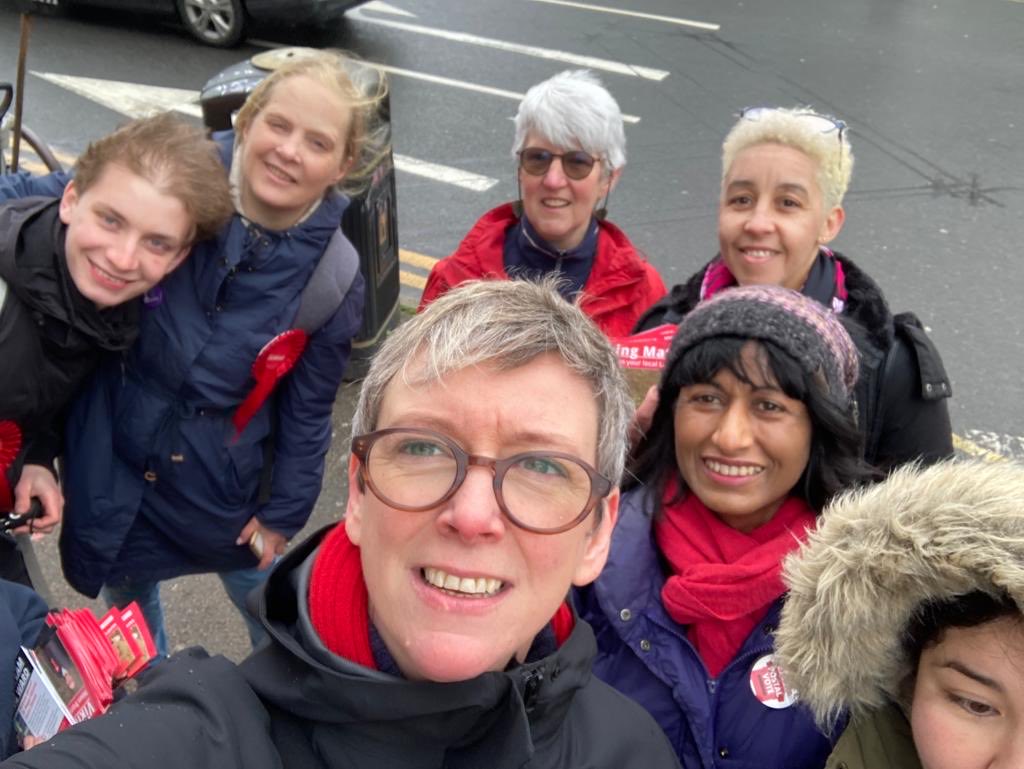 PollyBLabour's tweet image. Fab (if wet) doorstep in Viking ward with @RoopaFarooki Elvira and Kristian. A great response with so many people committing to vote Labour - so fed up with the Tories! @ThanetLab @LabourThanet