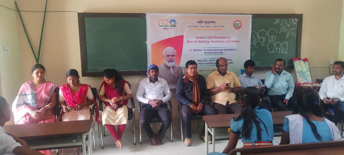dpradhanbjp's tweet photo. Proud of the efforts of our education &amp; skills family in Odisha for ensuring #G20 events become memorable &amp; historical.

As ambassadors of India, involvement of every Indian in events related to G20 will make it an “of the people, by the people, for the people &amp; planet” movement. https://t.co/eLQls8q0xu