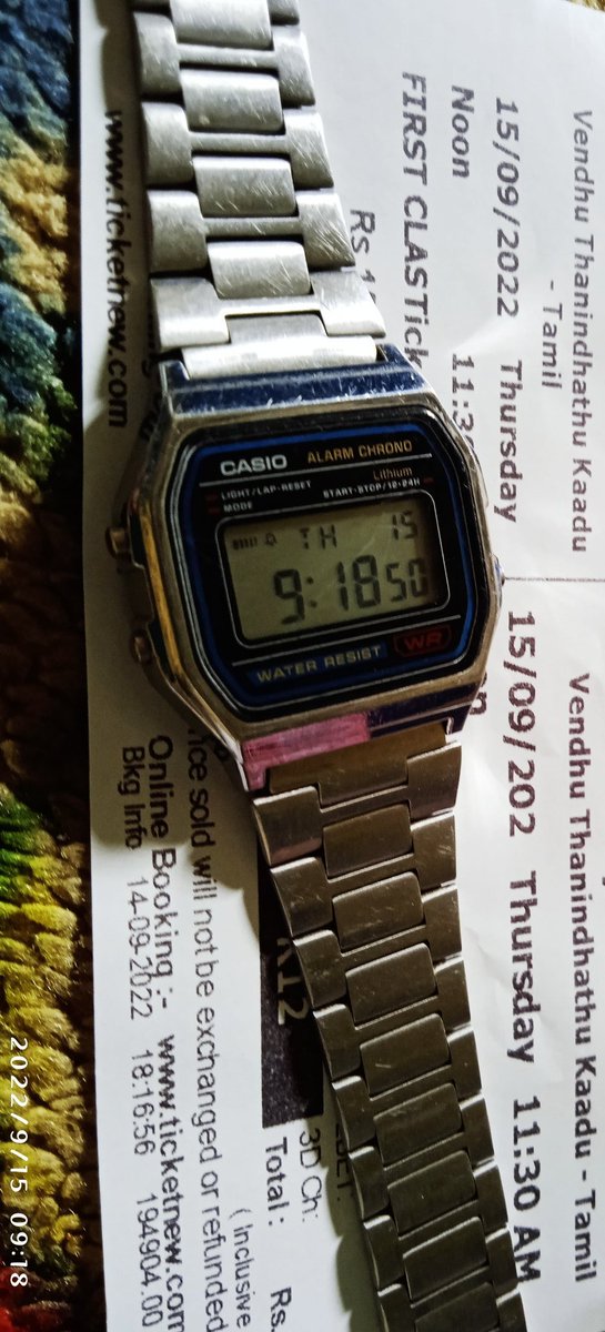 parveen_nisa's tweet photo. இது எனது #CASIOclub கை ⌚ கடிகாரம்., @CasioIndia

Bill எனது மகனிடம் (@talk2akhtar) பத்திரமாக உள்ளது., #பில்லு_எங்க_ஆடு 
#RafaleWatchScam https://t.co/UhlRnn86IR