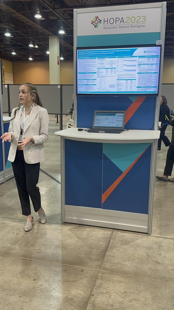 So proud of our residents and their research posters. One was top 10 trainee. <a href="/HOPArx/">HOPARX</a> #hopa2023 #HOPAAC23 #oncopharm