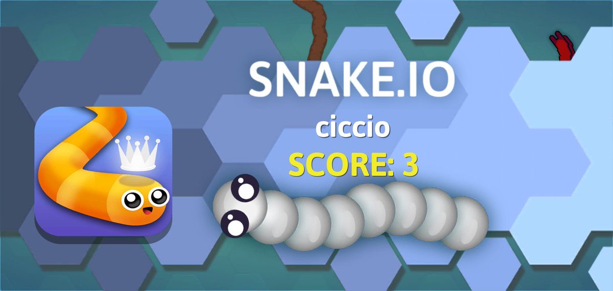 My score on #snakeio: SCORE: 3
