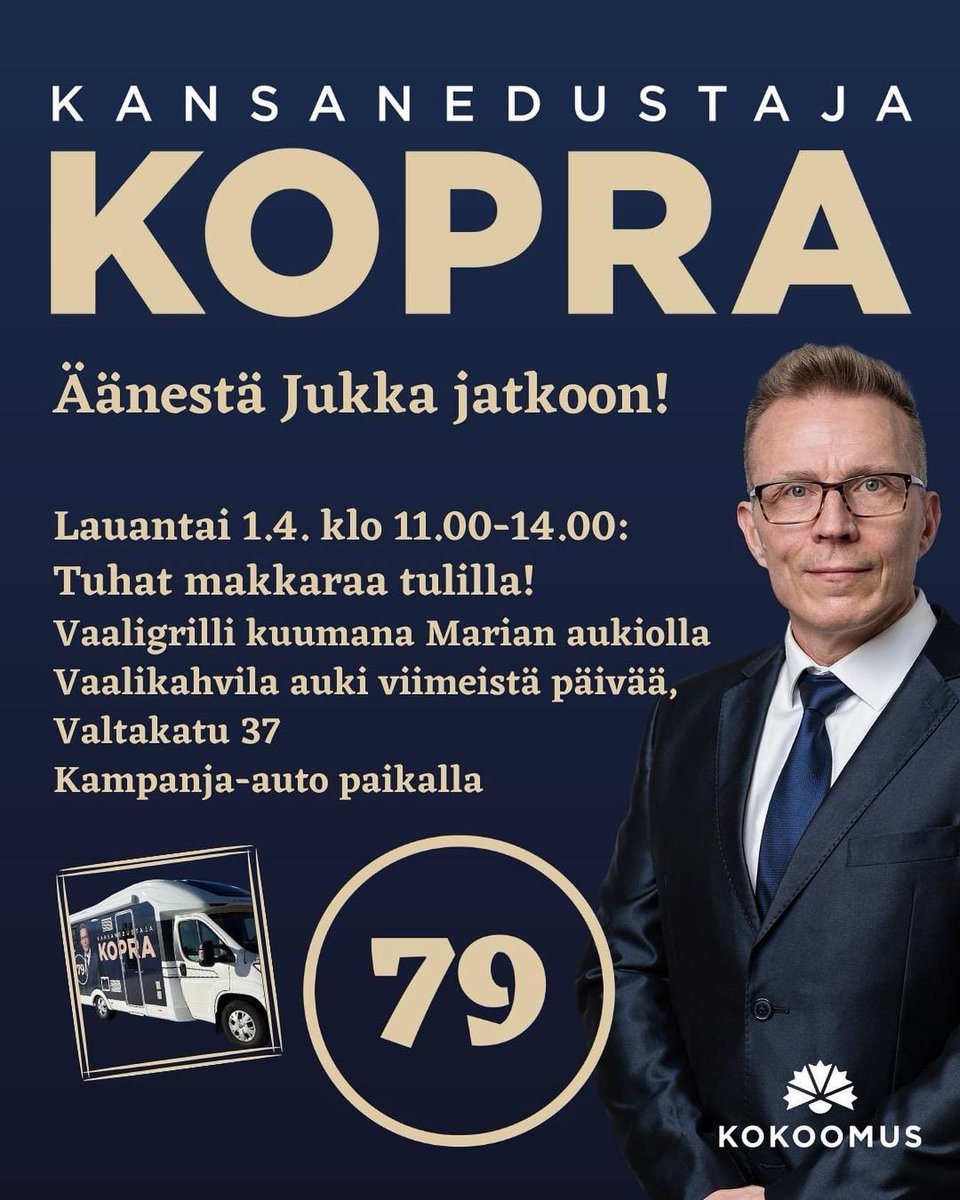 MikaTiira's tweet image. Tervetuloa nauttimaan vaalimakkara ja jututtamaan Jukkaa! @kaakonkokoomus @kokoomus #vaalit2023 #vaalit23
