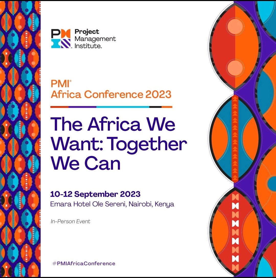 PMIKenya Chapter is honored to host the PMI Africa Regional Conference 2023 at Emara Ole Sereni from 10 -12th September 2023.

Click the link to register now at a super early bird special rate of $125, open until April 10, 2023.

lnkd.in/d2Bs7TJd