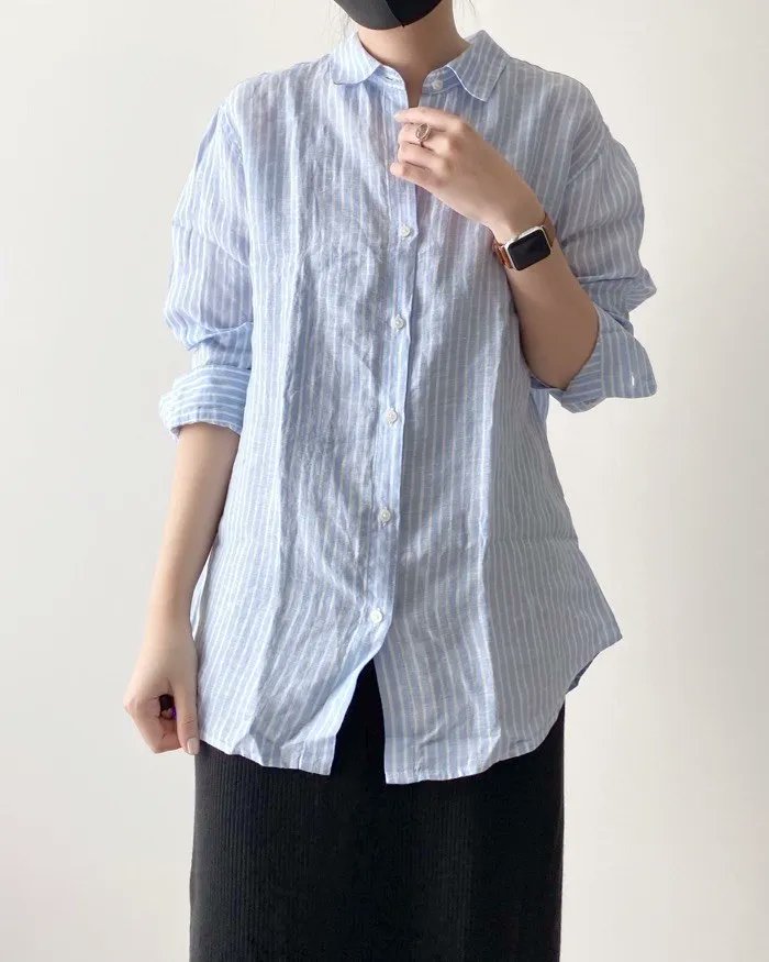 「【ユニクロ】サッと羽織るだけでオシャレ!着回し力バツグンの「ゆったりトップス」春」|BuzzFeed Japanのイラスト