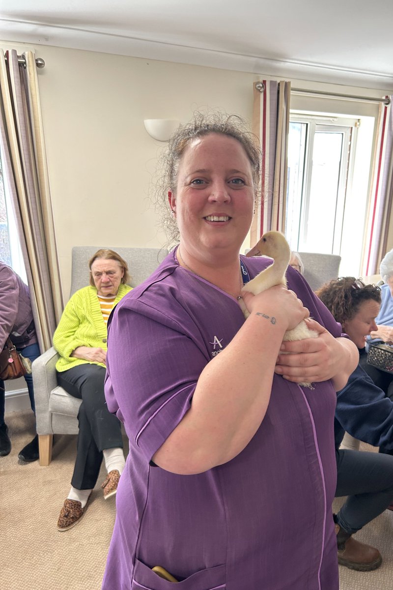 SilverCourtAH's tweet photo. We certainly did kick start #NationalPetMonth with a lovely visit from the pets & pony. The residents absolutely loved them and the staff also did too! #Animals bring so much joy ๐ฅฐ ๐ถ๐๐ด @AnchorLaterLife @AboutEG #felbridge #farm https://t.co/3R7xoxiisT