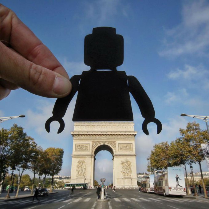 Artist Rich McCor travels the world and remodels its iconic famous architecture landmarks using paper cutouts. He combines forced perspective photography with his paper art skills to produce some extraordinary images of these landmarks 

[read more: buff.ly/2wSqMBG]