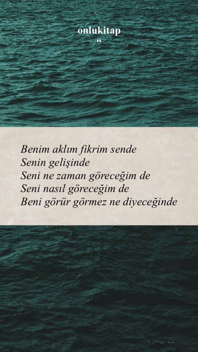Nazım Hikmet Ran ne güzel söylemiş.