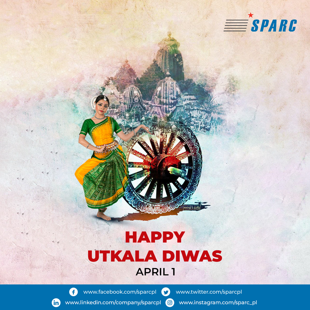 sparcpl's tweet photo. Bande Utkala Janani !!!
SPARC wishes everyone a Happy Statehood Day!!!
#SPARCindia
#utkaldiwas
#Odishastate
#independentodisha https://t.co/CK3AEQUZD2
