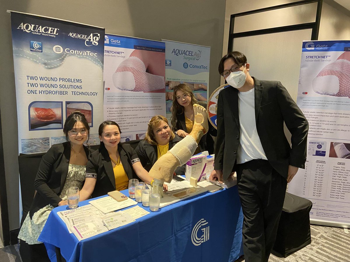 GetzHealthcare's tweet photo. HAPPENING NOW: We are currently at the Philippine Association of Plastic, Reconstructive, and Aesthetic Surgery 10th National Meeting, which is being held at Seda Vertis North.
https://t.co/m7r55icIW6
#PAPRAS #WoundCare https://t.co/0xO0pXFaeK