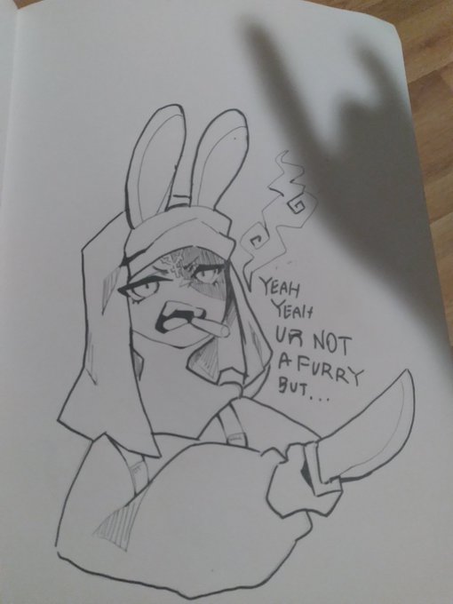 While I wait for a way to draw digitally I have a blank notebook to draw on 