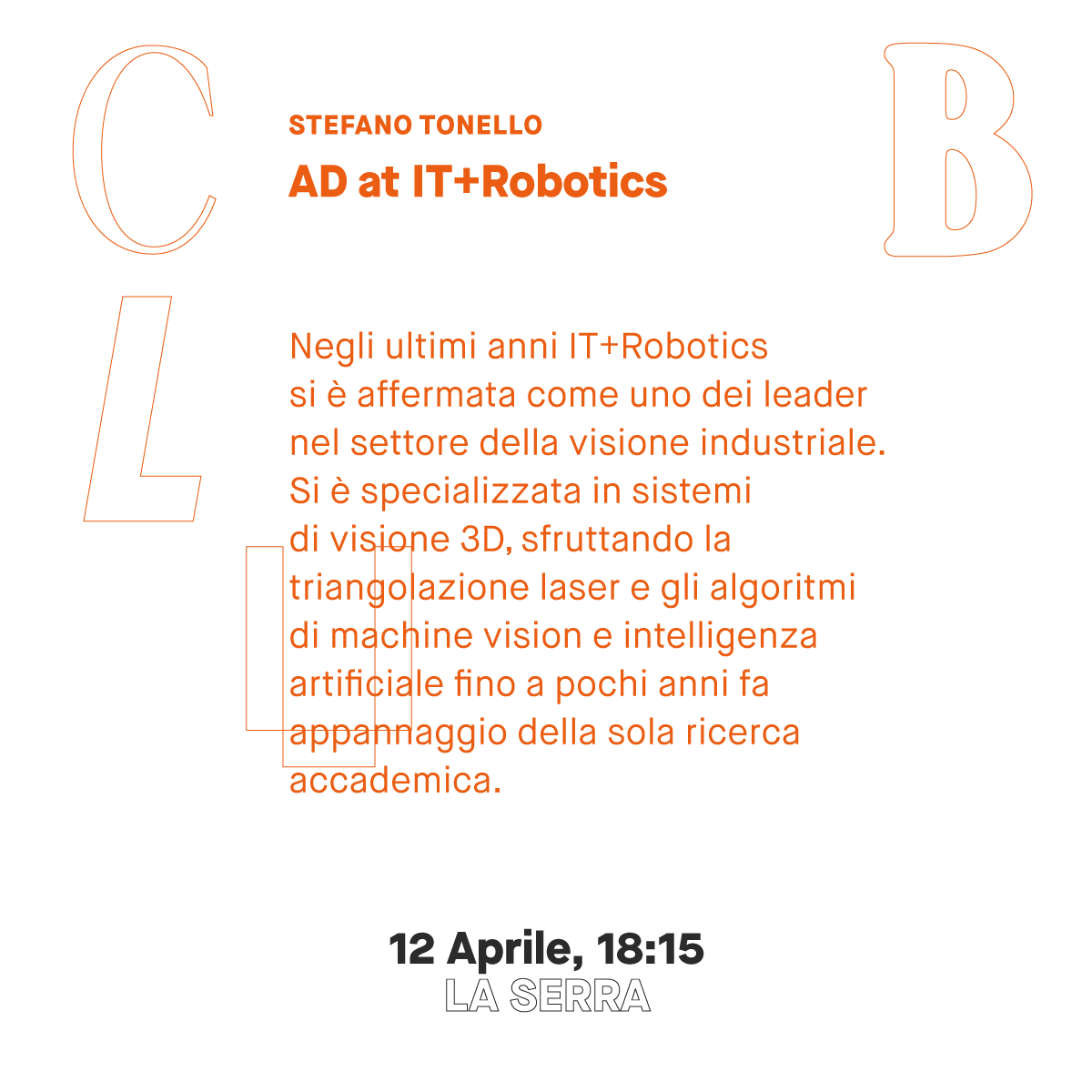 hfarmspa's tweet photo. Whatever you think, one thing is sure: robots are here to stay. Join the CLUB on Tuesday 7/03 and learn more about Robotics. Talk about it with other passionates and create your own business idea.
To participate ➡️ https://t.co/XUUHu4gCW5
#HFARMevents https://t.co/TLBrNDmBhQ