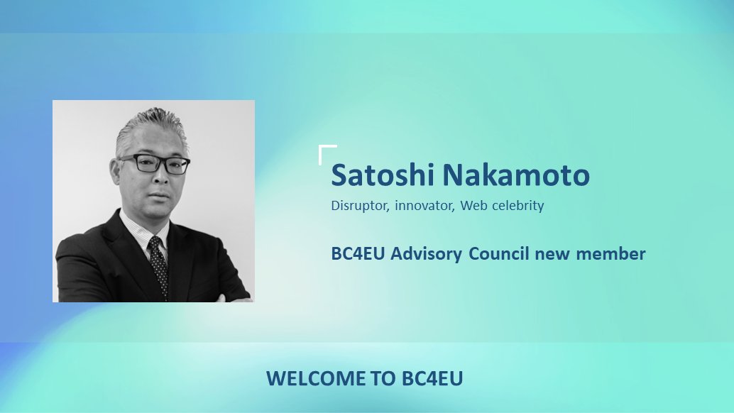 Blockchain for Europe tweet media