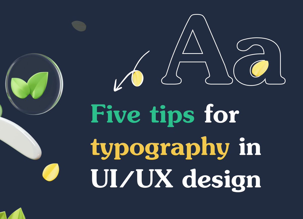 DesignPicko's tweet photo. The Power of Typography: 5 Key Tips for UI/UX Designers in 2023
https://t.co/UonGfWmZxs
Do you know ? @icons_8 @flaticon @dotpenji
#designtips #typography #tipsforfont #fivetips #uiuxdesign #typeface #designer #2023trends #designtrends2023 #protips #designertips #fiver https://t.co/YnIDXs9CTU