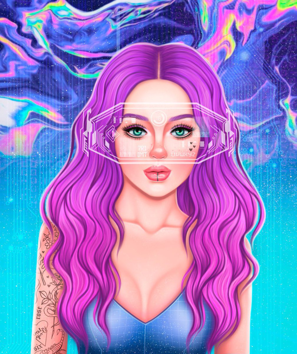 Good morning 💕☀️

I want to remind you about my "Meta girl 1" 

This girl is looking at you from the future. What do you see in her eyes? 

1/1
0.05 ETH