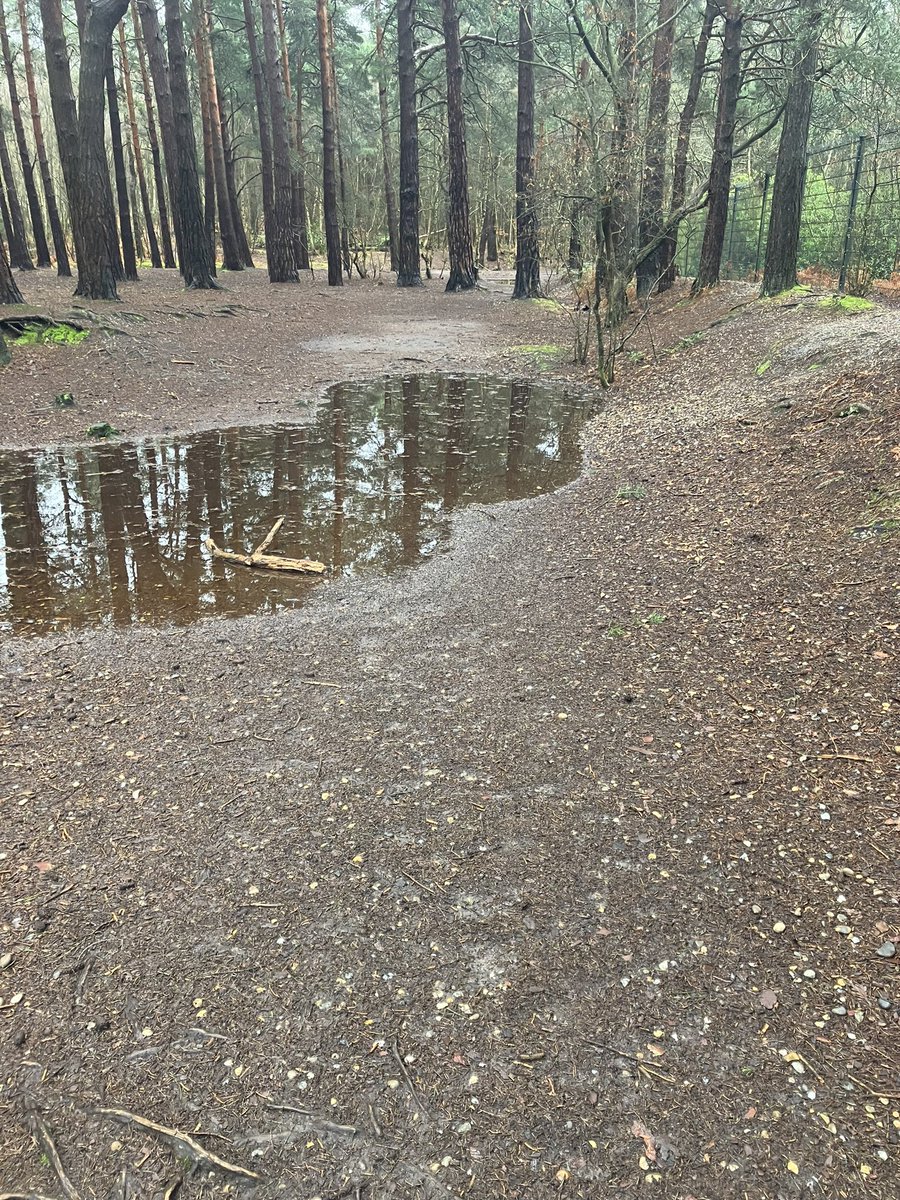 Course inspected. We’re on, but wellies may be the order of the day. Be prepared to get very wet feet!