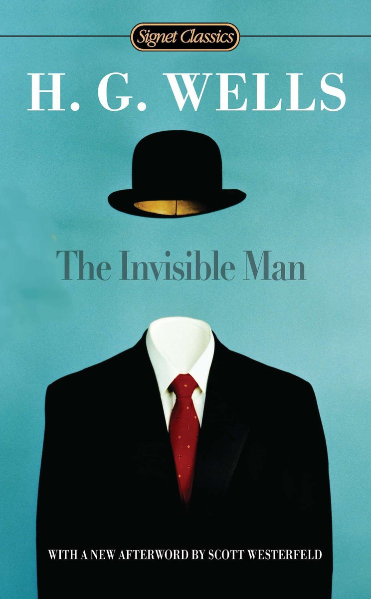 JoinPlanetQuest's tweet photo. #PQBook Alert! 🔥

The Invisible Man by H.G. Wells is a classic read with conflicts galore 🙌

This masterpiece of science fiction is the fascinating story of Griffin, a scientist who creates an invisibility serum, and his descent into madness that follows... 👀 https://t.co/FhxZMvLsO3