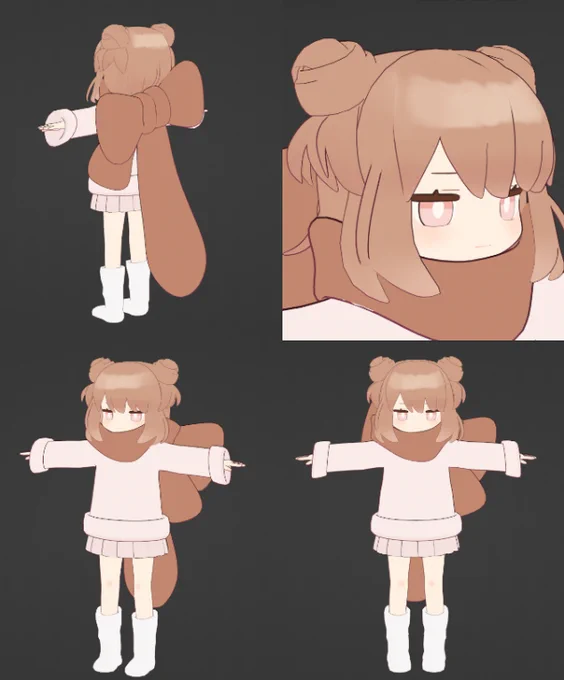 ひさびさにモデリングをしてました～ 