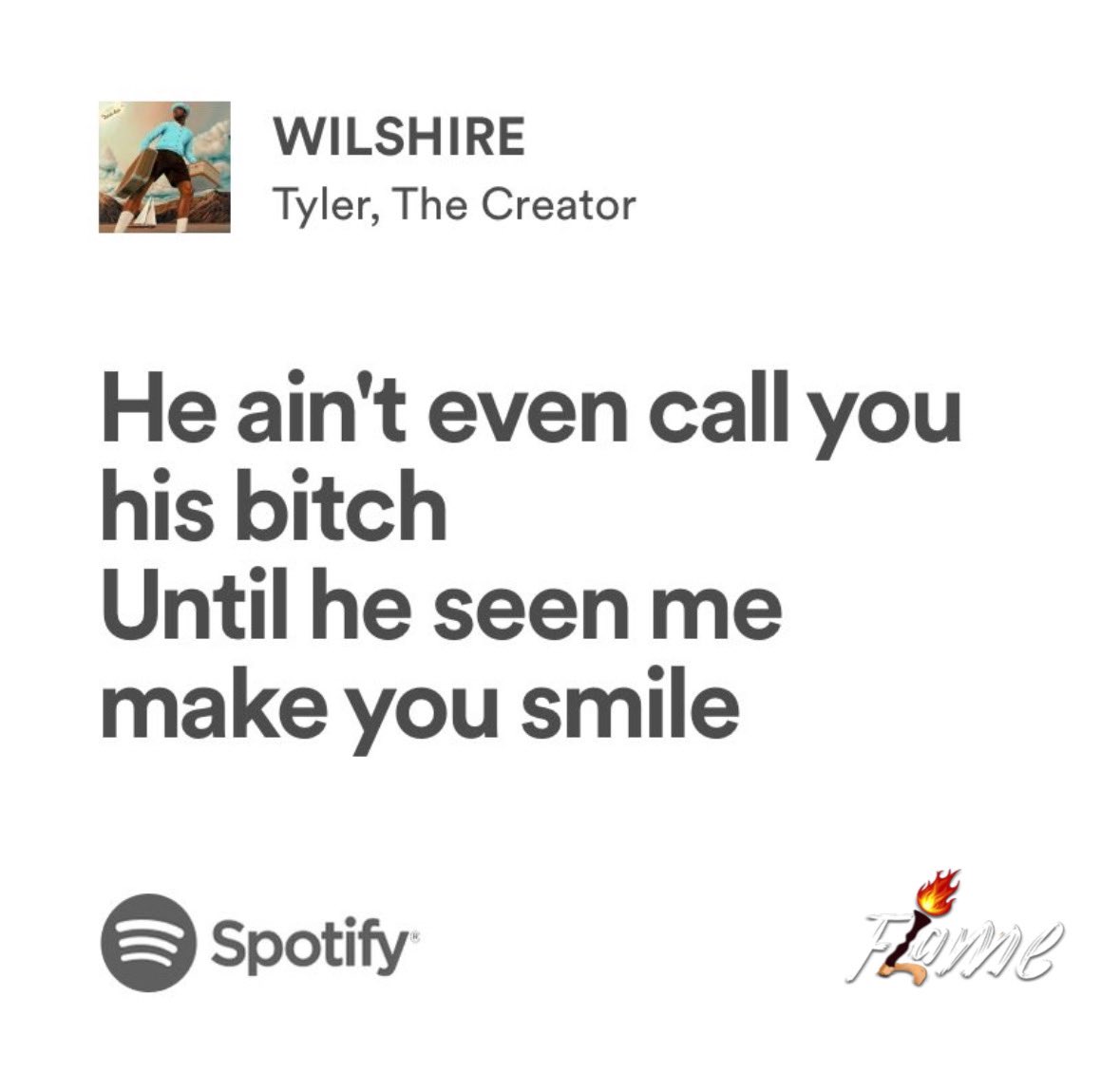 Wilshire/. Tyler, the creator