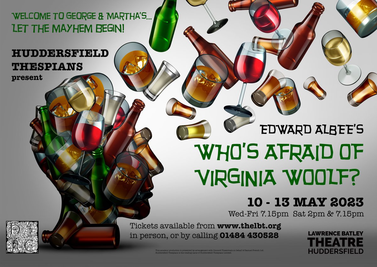 We're delighted to announce that tickets are now on sale for our next play <a href="/theLBT/">Lawrence Batley Theatre</a>: Edward Albee's Who's Afraid of #VirginiaWoolf? Grab them while you can! thelbt.org/what-s-on/dram… #theatre #Huddersfield
