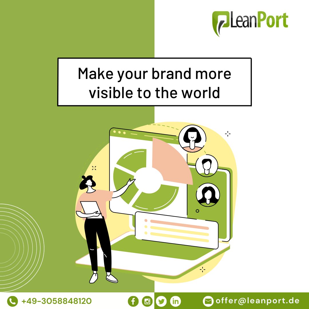 We provide great services to grow your business online and get more clients.

Visit us: leanport.de/en/

#business #socialmediamarketing #opportunity #socialadvertising #digitalamarketing #digitalmarketingagency #targetaudience #targetedadvertising #leanport