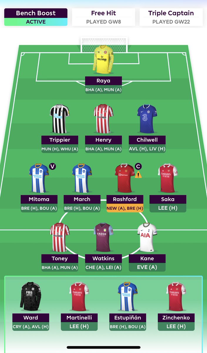miragednb's tweet photo. @thefplbois Who to captain?? https://t.co/wVsDDqB6lY