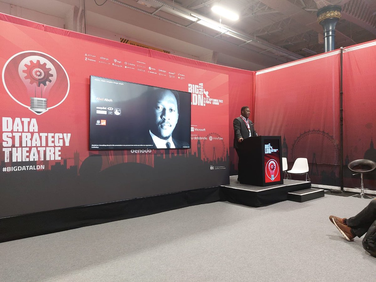 abel_DMChampion's tweet image. Are you a data leader, champion, practitioner, operator or aspiring to join the data management space. Don’t miss the forthcoming ⁦@BigData_LDN⁩ event this September. Always amazing in the Data Strategy theatre. #BigDataLND #DataLeader #DataStrategy #BigDataLondon23