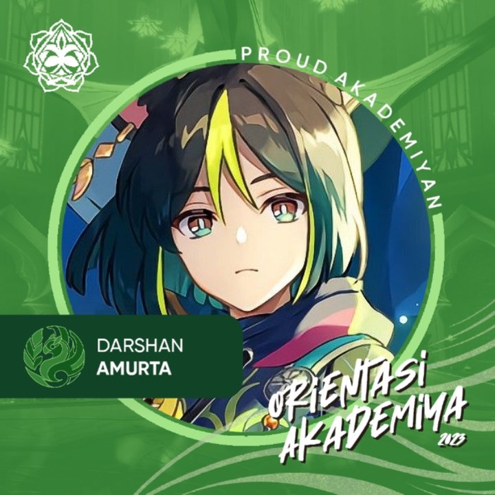 devwourme's tweet image. Greeting, fellas! I, Lentera Danadyaksa, hereby stand proudly as a part of Darshan Amurta family. I&apos;m ready for PMB Akademiya 2023, how about you?

#PMBAkademiya2023
#OrientasiAkademiya2023
#MABA2023
#ProudAkademiyan
#Akademiyan20203

cc: @kkazuhwa