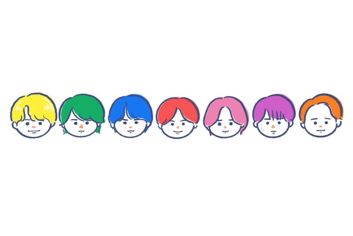 最近あまり絵を描いていなかったのでリハビリ✍️
ゆるゆるジャニーズ 
