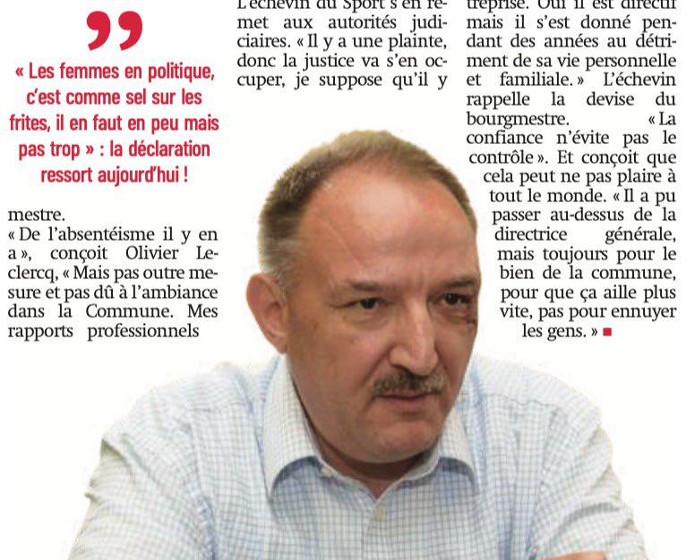 Ces propos sont à gerber ! Total soutien aux femmes qui s'engagent et qui font face à ce genre de vieux machos primaires. #timetochange <a href="/MR_officiel/">MR</a> <a href="/PSofficiel/">Parti Socialiste</a>