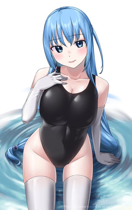 Skeb納品!

競泳水着+白長手袋+白ニーソ🩱 