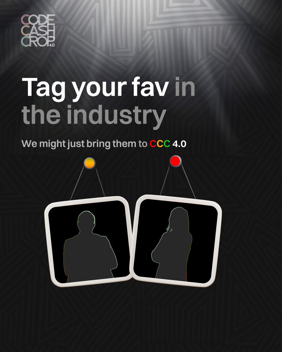 AFEXNigeria's tweet photo. Techies, ag-enthusiasts, finance buddies assemble!🫡
Do you have anyone within the technology, finance, or agriculture space that you admire, & would love to see in person speak at CCC 4.0? Mention them in the comment section & we might bring them on board.
Leggo!🚀
#AFEXCCC https://t.co/7iqAOEeEVM
