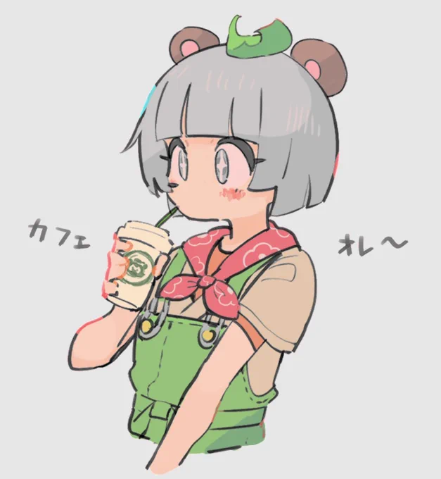ぽんぽこちゃん描いた #ぽこあーと 